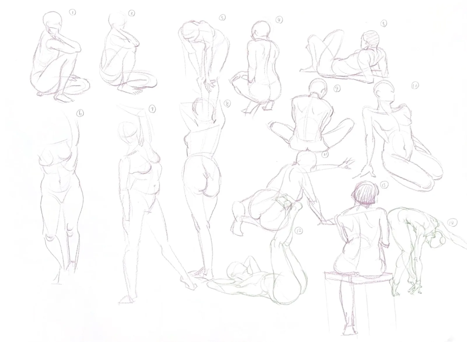 Figure drawings — image 5