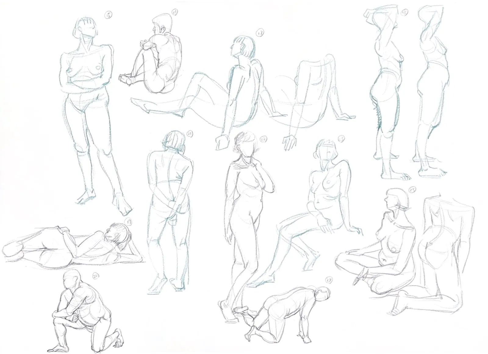 Figure drawings — image 6