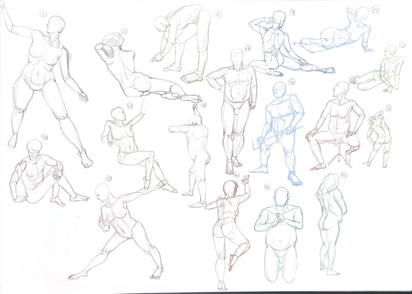 Figure drawings — image 7