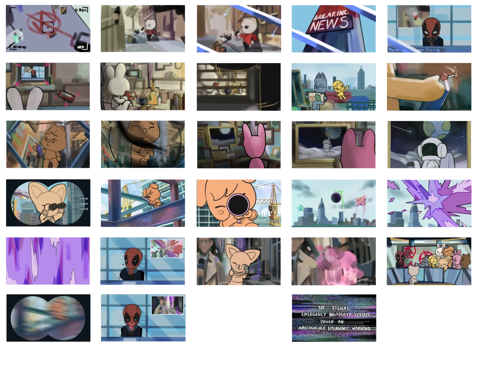 Skzoo Chk Chk Boom MV Storyboard